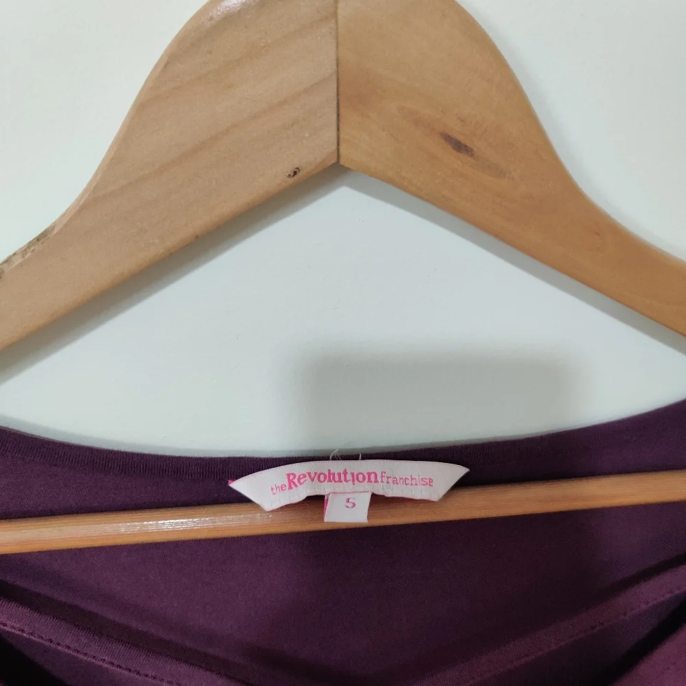 Dark purple top - Picture 5 of 5